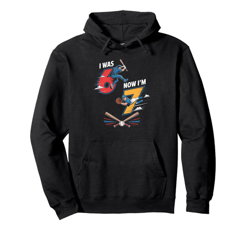 Awesome Baseball Themed Seventh Hoodie - Casual Everyday Wear Unisex - T-Shirt, Sweatshirt, Hoodie