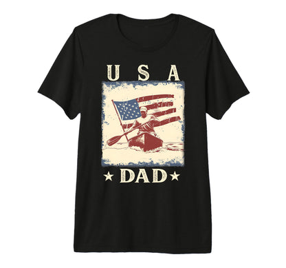 Usa Flag 2024 Fathers Day American T-Shirt - Aesthetic Graphic for Adults - T-Shirt, Sweatshirt, Hoodie