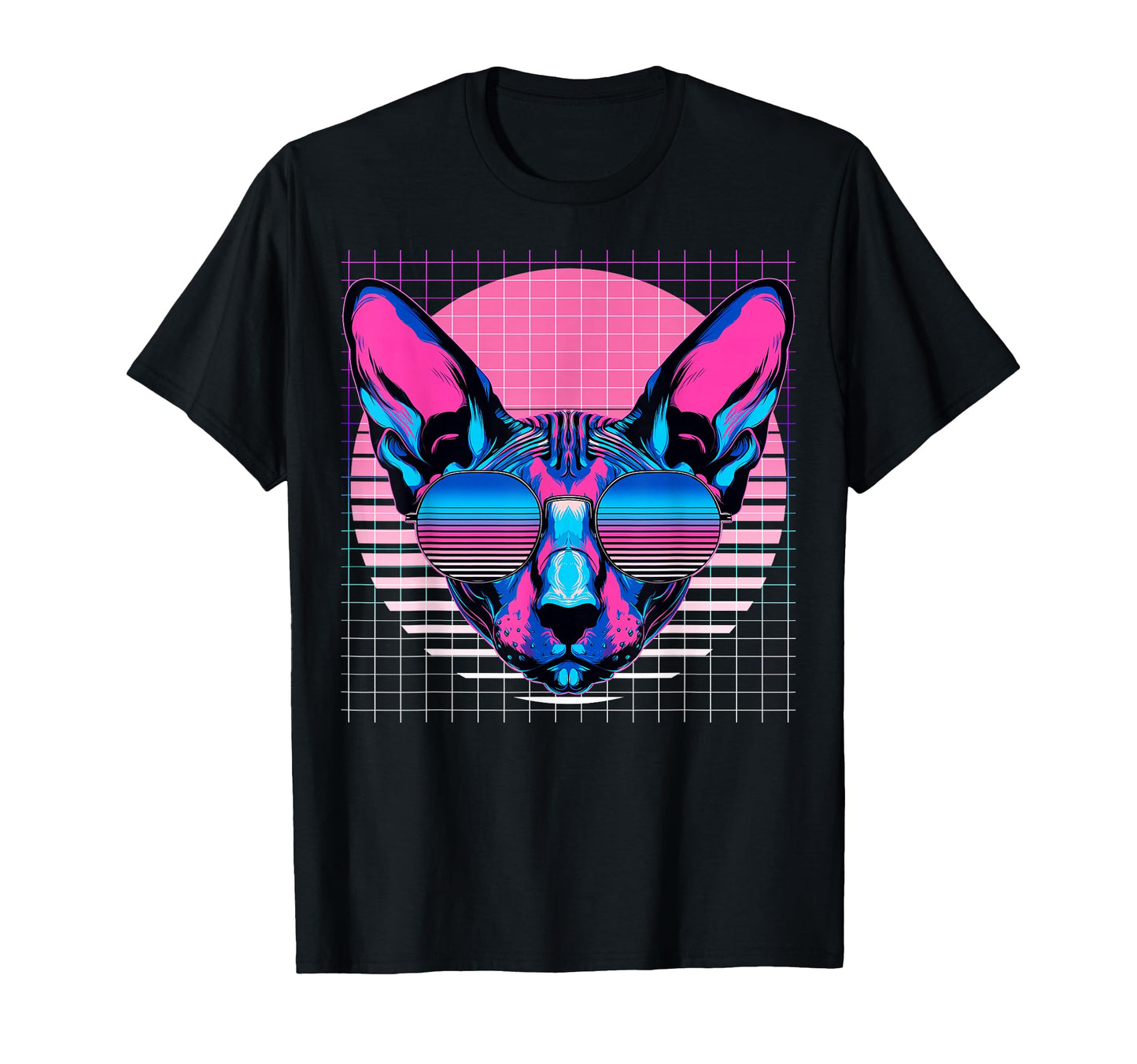 Oriental Shorthair Sunglasses Cat T-Shirt - Casual Everyday Wear Unisex - T-Shirt, Sweatshirt, Hoodie