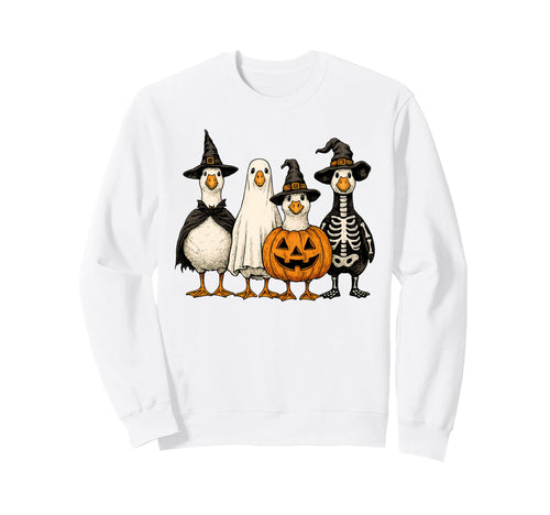 Funny Halloween Goose Dress Up Boho Sweatshirt - Streetwear Style Unisex - T-Shirt, Sweatshirt, Hoodie