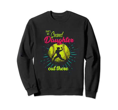 Softball Grandparents Pitcher Grandma Sweatshirt - Unique Graphic Unisex - T-Shirt, Sweatshirt, Hoodie
