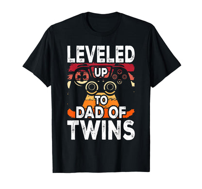 Gamer Dad Fathers Day Leveled Up To T-Shirt - Streetwear Style Men Women - T-Shirt, Sweatshirt, Hoodie