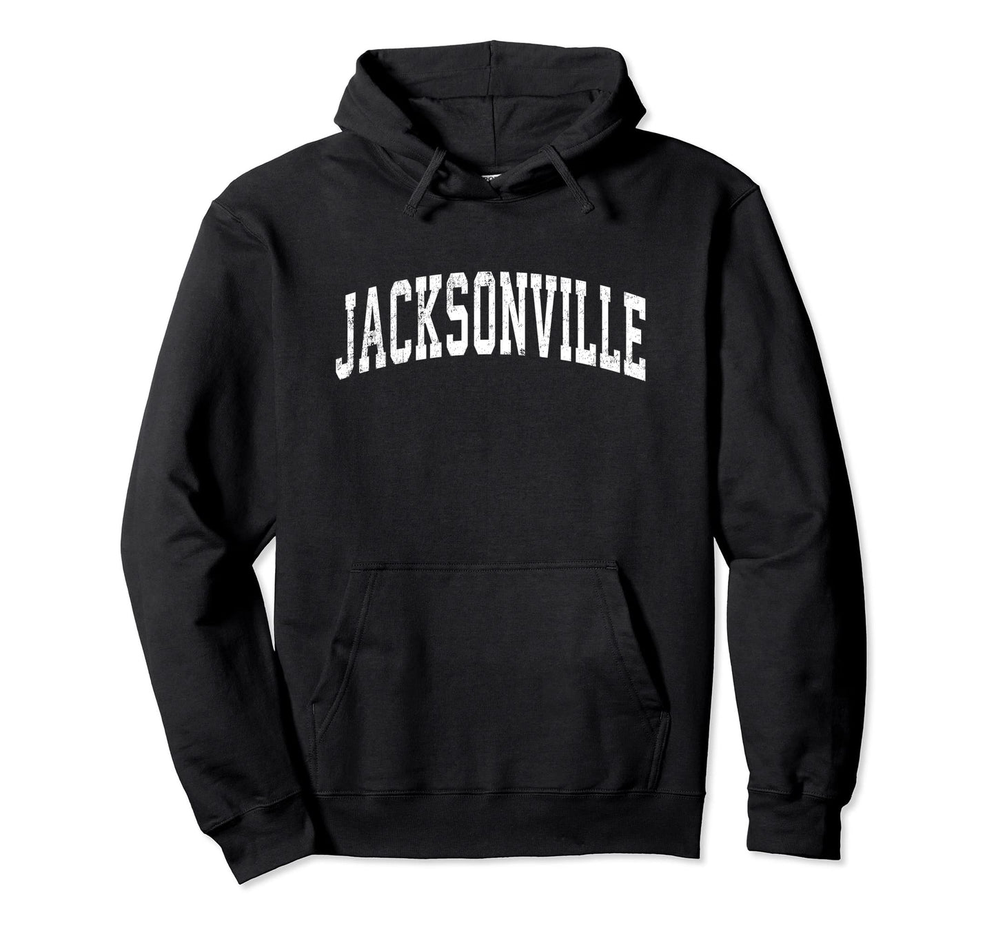 Jacksonville Florida Fl Varsity Sports Hoodie - Minimalist Print Men Women - T-Shirt, Sweatshirt, Hoodie