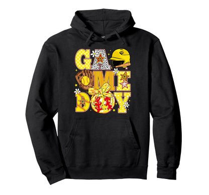 Softball Mama Mom Daughter Game Day Hoodie - Casual Everyday Wear Unisex - T-Shirt, Sweatshirt, Hoodie