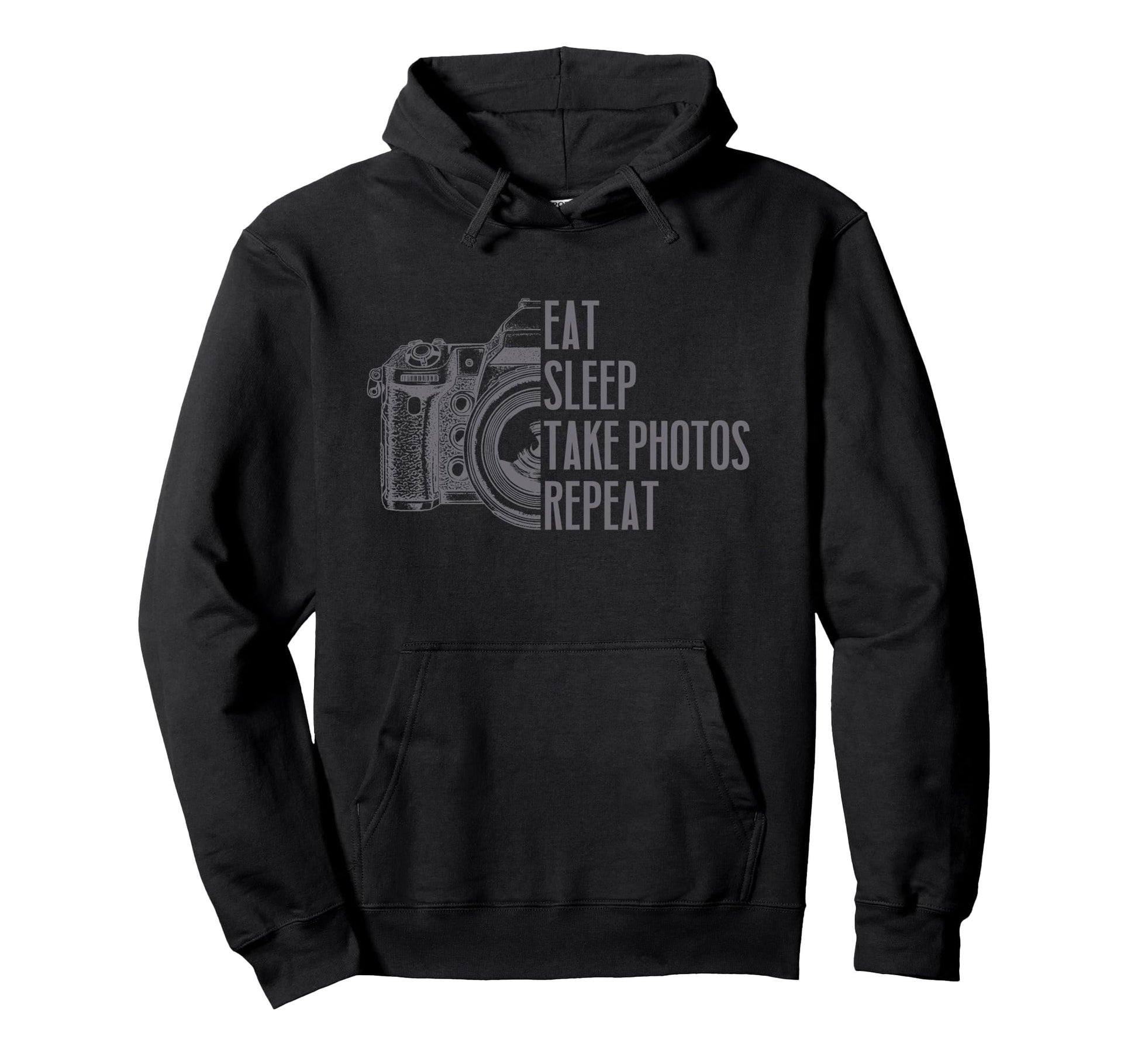 Photographer Eat Sleep Take Photos Hoodie - Aesthetic Graphic Men Women - T-Shirt, Sweatshirt, Hoodie