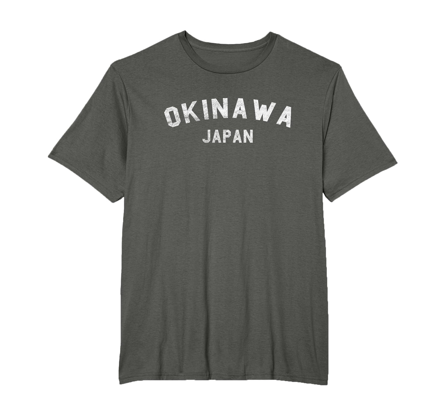 Varsity Okinawa Japan T-Shirt - Minimalist Print Men Women - T-Shirt, Sweatshirt, Hoodie