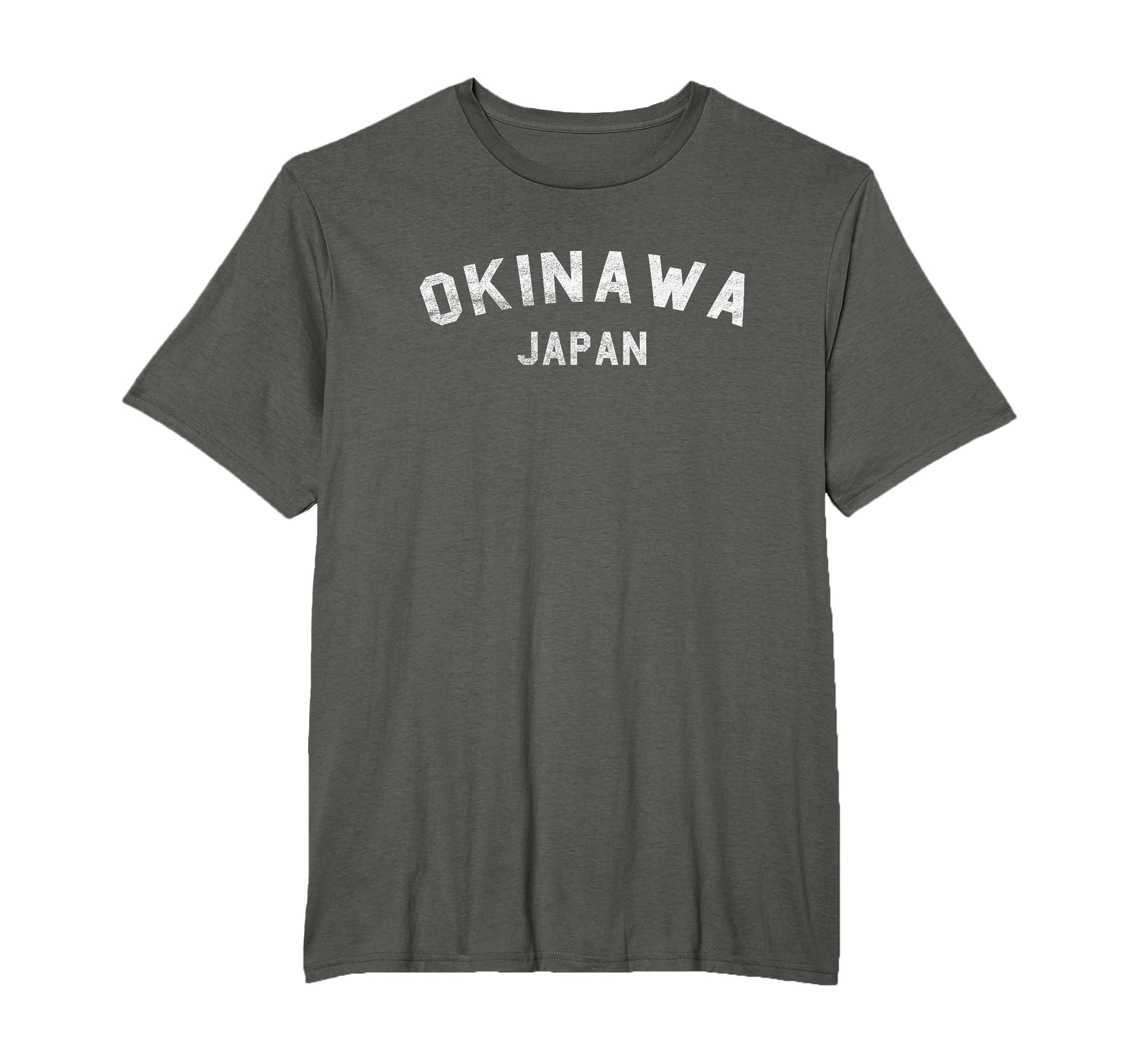 Varsity Okinawa Japan T-Shirt - Minimalist Print Men Women - T-Shirt, Sweatshirt, Hoodie