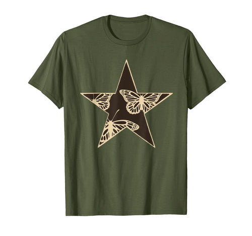 Star Stencil Graffiti Art Egirl Goth T-Shirt - Unique Graphic for Adults - T-Shirt, Sweatshirt, Hoodie