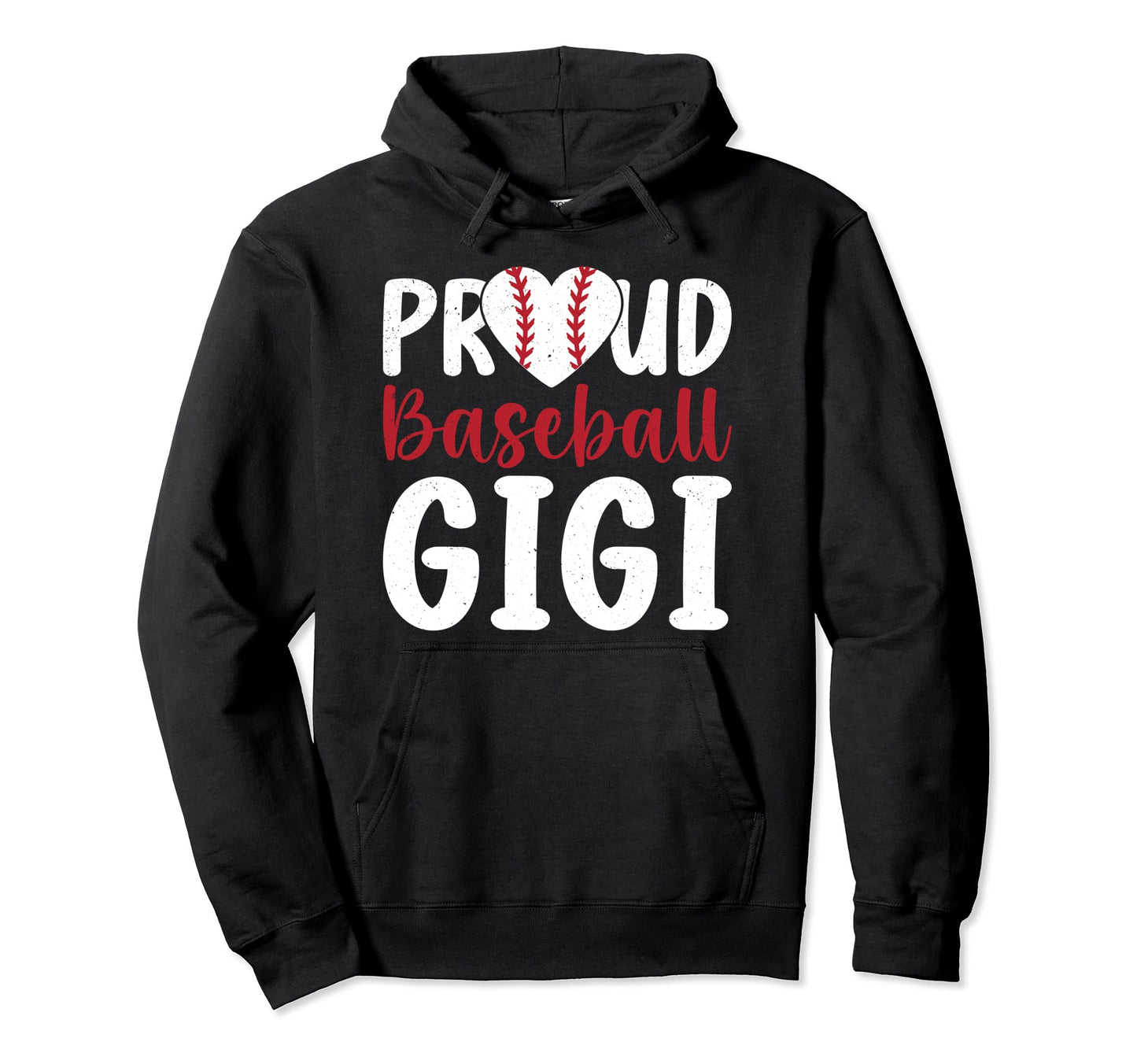 Proud Baseball Gigi Grandma Gigi Hoodie - Aesthetic Graphic for Adults - T-Shirt, Sweatshirt, Hoodie