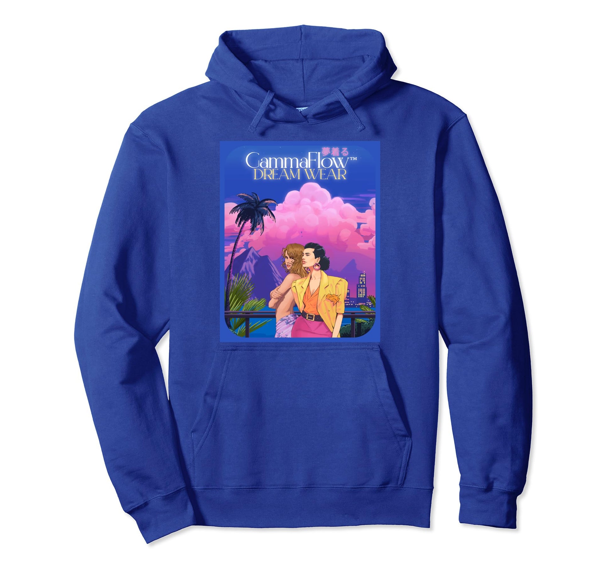 Gammaflow Dream Wear Vaporwave Hoodie - Streetwear Style Men Women - T-Shirt, Sweatshirt, Hoodie