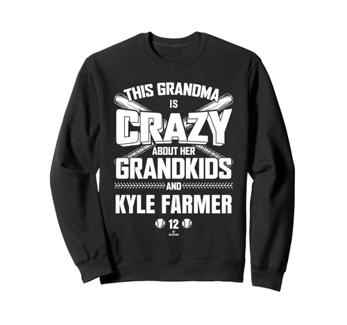 Grandma Crazy Kyle Farmer Sweatshirt - Minimalist Print for Adults - T-Shirt, Sweatshirt, Hoodie