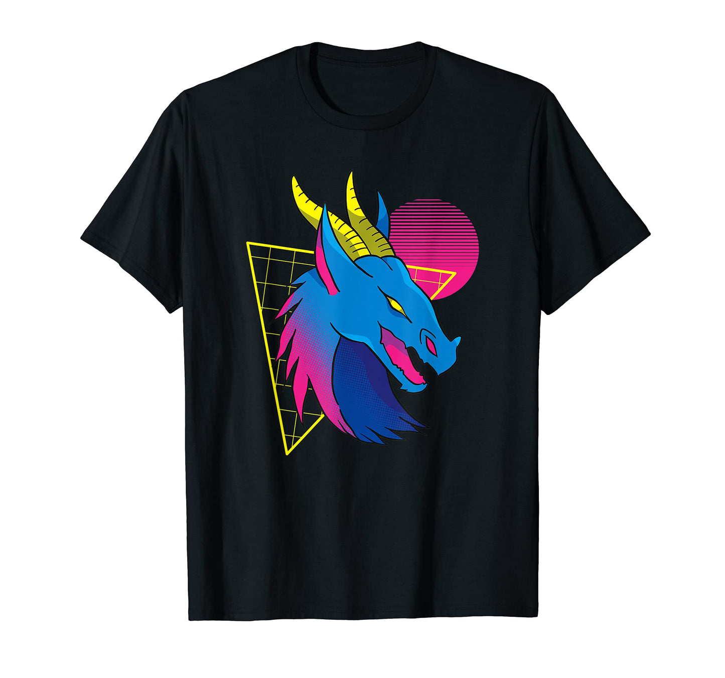 Synthwave Vaporwave Dragon Indie T-Shirt - Aesthetic Graphic Men Women - T-Shirt, Sweatshirt, Hoodie