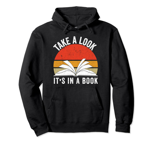 Take Its Book Lovers Rainbow Hoodie - Casual Everyday Wear Men Women - T-Shirt, Sweatshirt, Hoodie