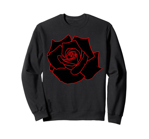 Red Roses Rosas True Love Sweatshirt - Aesthetic Graphic for Adults - T-Shirt, Sweatshirt, Hoodie
