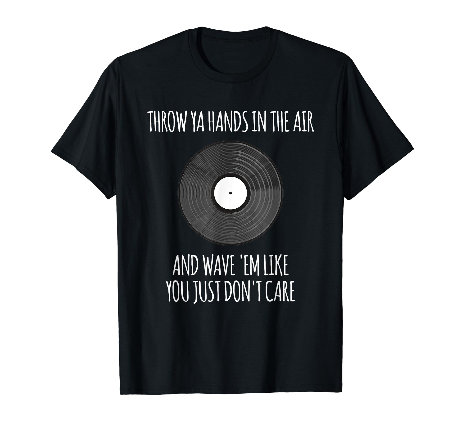 Old School Hip Hop Dj Vinyl Record Shirts T-Shirt - Graphic Print Unisex - T-Shirt, Sweatshirt, Hoodie