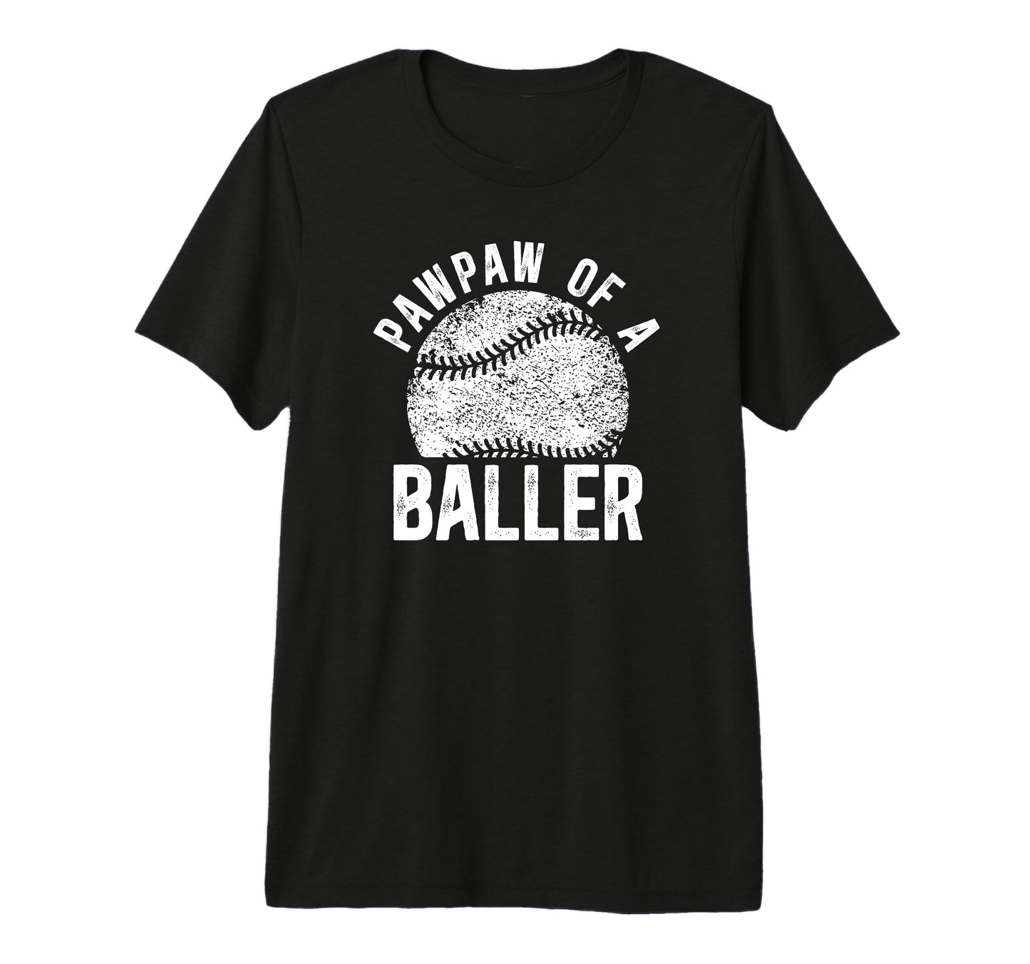 Mens Pawpaw Baller Baseball Pawpaw T-Shirt - Trendy Graphic Men Women - T-Shirt, Sweatshirt, Hoodie
