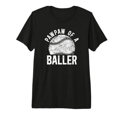 Mens Pawpaw Baller Baseball Pawpaw T-Shirt - Trendy Graphic Men Women - T-Shirt, Sweatshirt, Hoodie