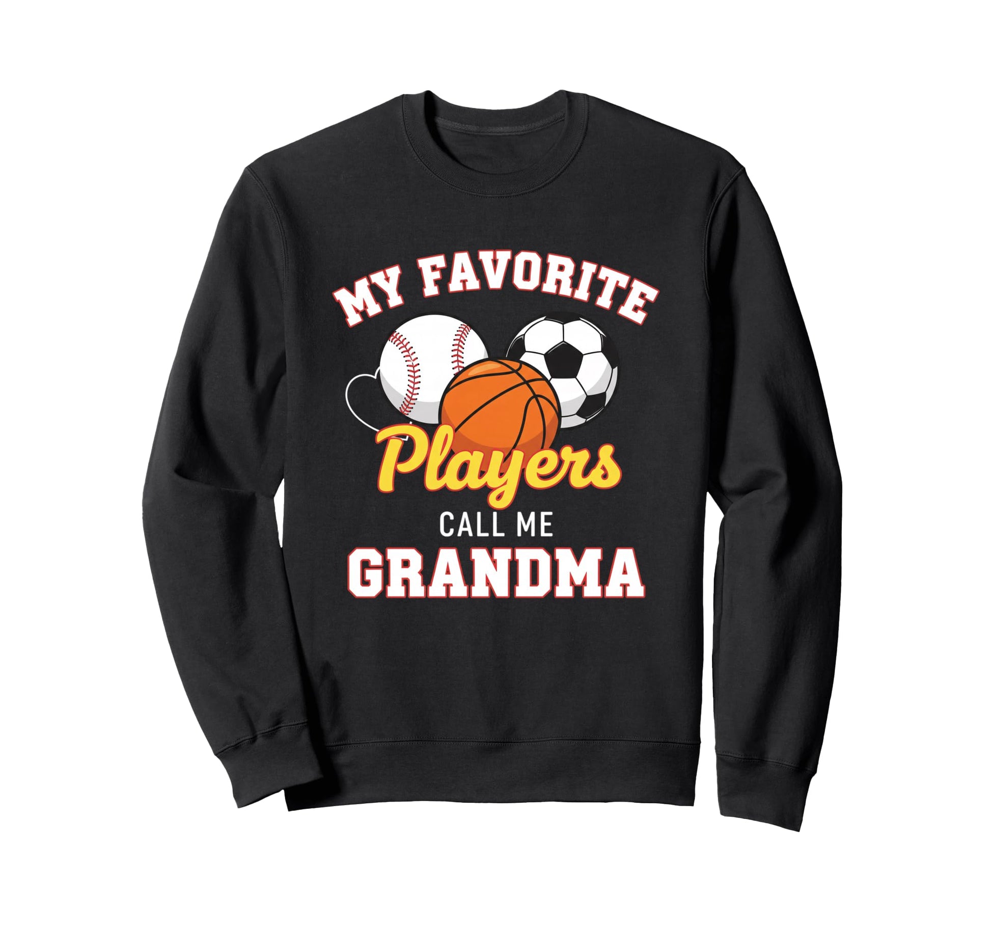 Grandparent My Favorite Players Sweatshirt - Minimalist Print Men Women - T-Shirt, Sweatshirt, Hoodie