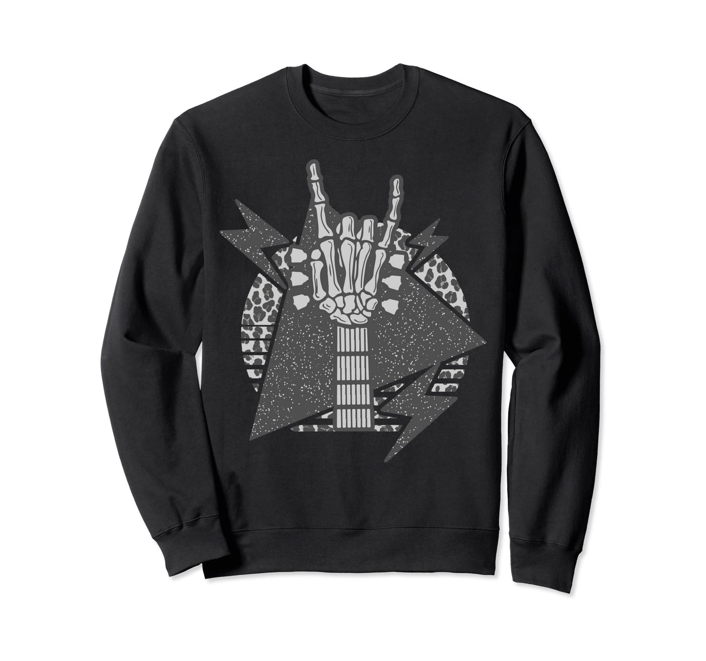 Grunge Alternative Rock Skeleton Sweatshirt - Novelty Apparel for Adults - T-Shirt, Sweatshirt, Hoodie