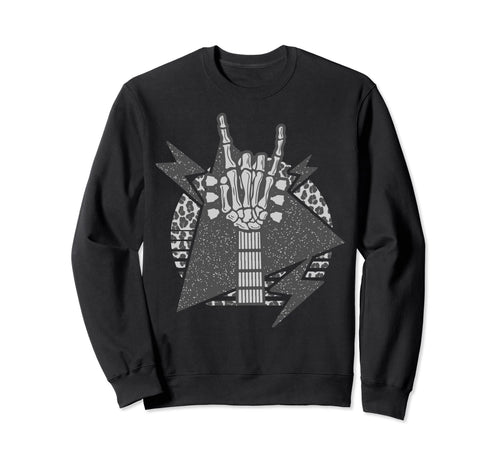 Grunge Alternative Rock Skeleton Sweatshirt - Novelty Apparel for Adults - T-Shirt, Sweatshirt, Hoodie