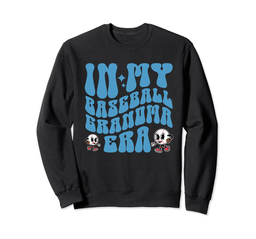 My Baseball Grandma Era Grandson Sweatshirt - Unique Graphic Men Women - T-Shirt, Sweatshirt, Hoodie