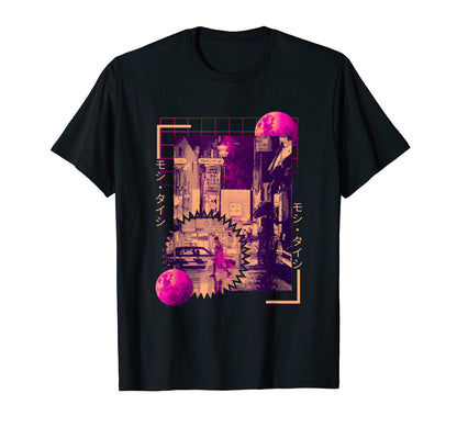 90S Lofi Tokyo Japanese Streetwear T-Shirt - Fun Novelty Design Unisex - T-Shirt, Sweatshirt, Hoodie