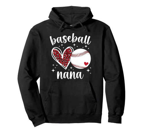 Baseball Nana Baseball Player Nana Hoodie - Custom Art Print Men Women - T-Shirt, Sweatshirt, Hoodie