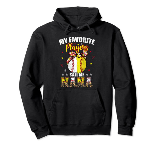 My Favorite Baseball Softball Players Hoodie - Trendy Graphic Men Women - T-Shirt, Sweatshirt, Hoodie
