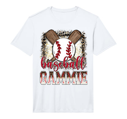 Baseball Gammie Leopard Proud Ball Gammie T-Shirt - Trendy Graphic Unisex - T-Shirt, Sweatshirt, Hoodie
