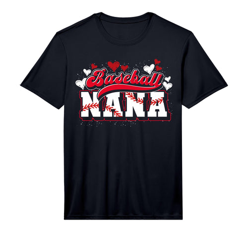 Baseball Nana Baseball Player Grandma T-Shirt - Streetwear Style Unisex - T-Shirt, Sweatshirt, Hoodie