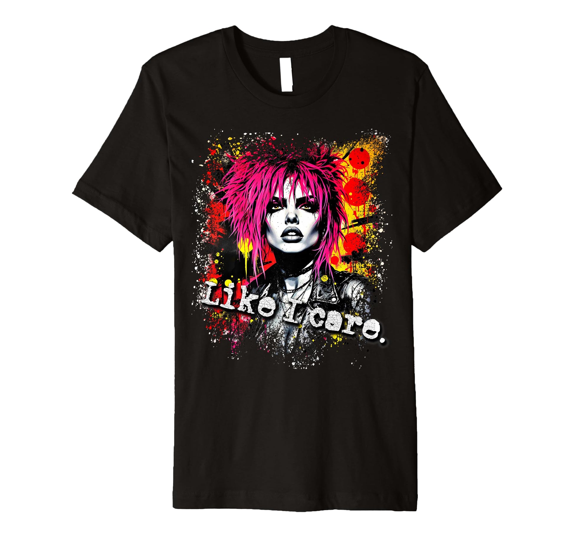 Punk 90S Grunge Distressed Graffiti T-Shirt - Streetwear Style for Adults - T-Shirt, Sweatshirt, Hoodie