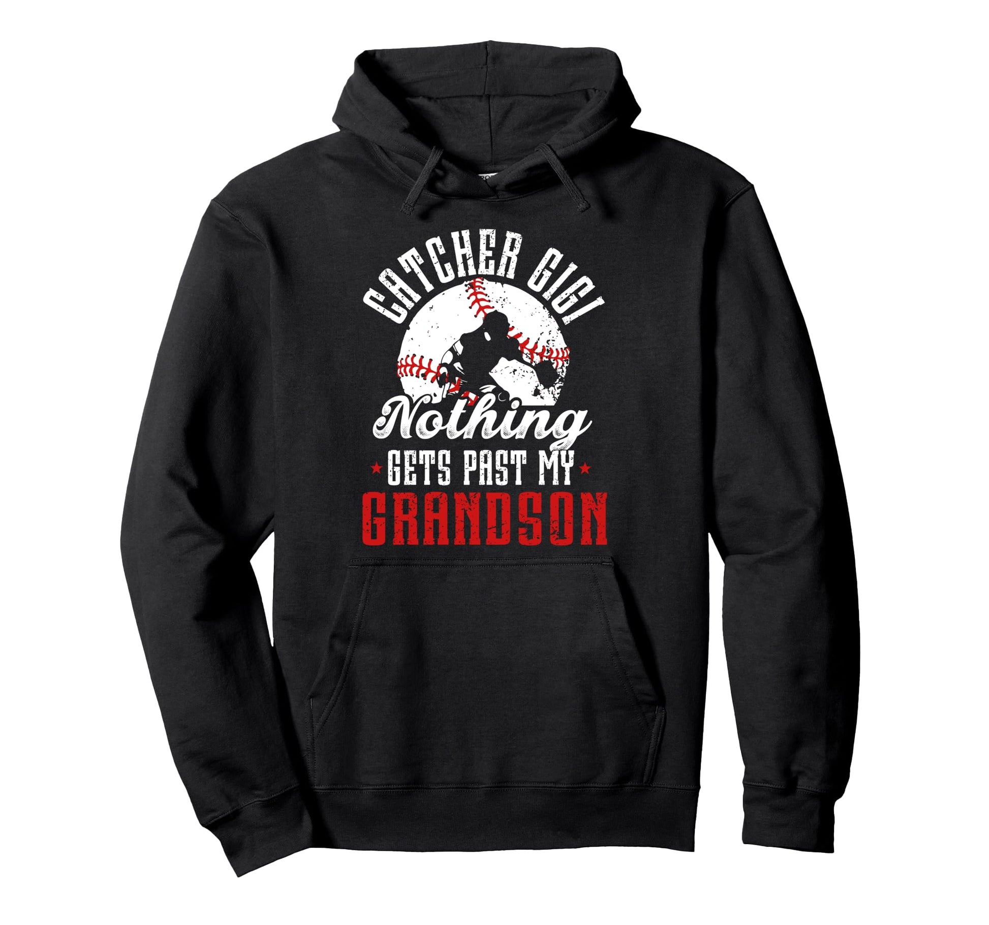 Baseball Catcher Gigi Proud Gigi Hoodie - Trendy Graphic for Adults - T-Shirt, Sweatshirt, Hoodie