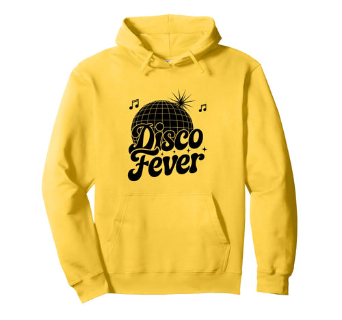 Disco Fever 70S Dancing Dance Music Hoodie - Minimalist Print Unisex - T-Shirt, Sweatshirt, Hoodie