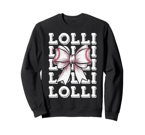 Coquette Baseball Lolli Matching Sweatshirt - Trendy Graphic for Adults - T-Shirt, Sweatshirt, Hoodie