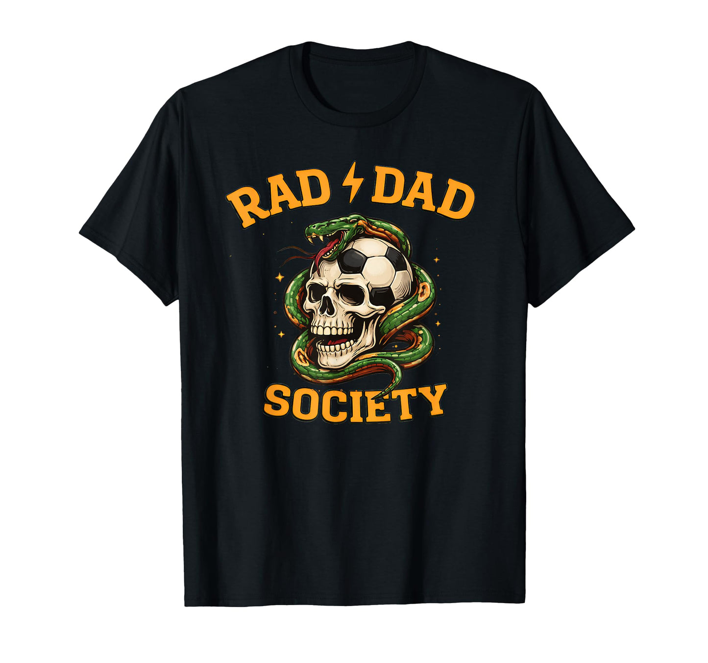 Soccer Father Rad Dad Society Gameday T-Shirt - Minimalist Print Unisex - T-Shirt, Sweatshirt, Hoodie