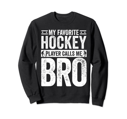 My Favorite Baseball Player Calls Sweatshirt - Minimalist Print Men Women - T-Shirt, Sweatshirt, Hoodie