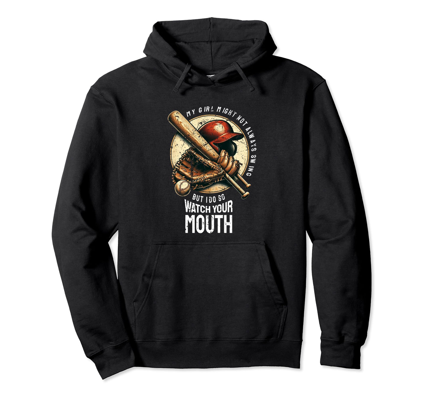 My Might Not Always Swing But I Do Hoodie - Fun Novelty Design Men Women - T-Shirt, Sweatshirt, Hoodie