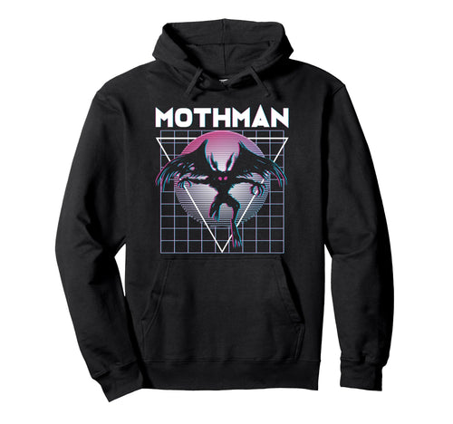 Vaporwave Aesthetic Mothman Hoodie - Unique Graphic for Adults - T-Shirt, Sweatshirt, Hoodie