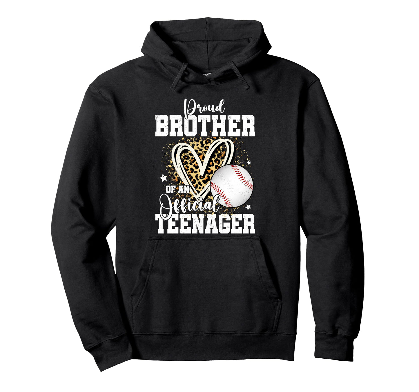 Proud Brother Teenager 13Th Birthday Hoodie - Unique Graphic Men Women - T-Shirt, Sweatshirt, Hoodie