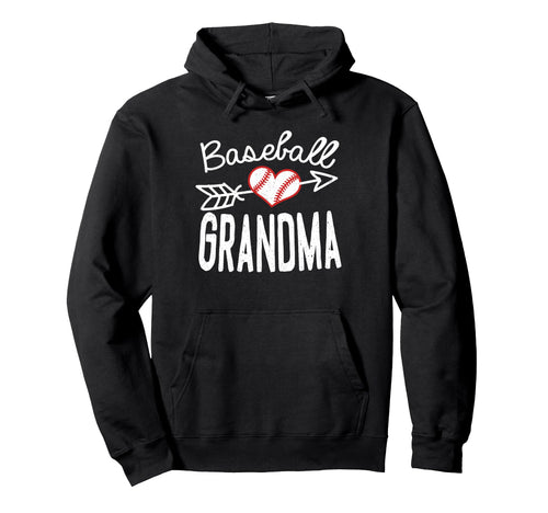 Baseball Grandma Hoodie - Unique Graphic Unisex - T-Shirt, Sweatshirt, Hoodie
