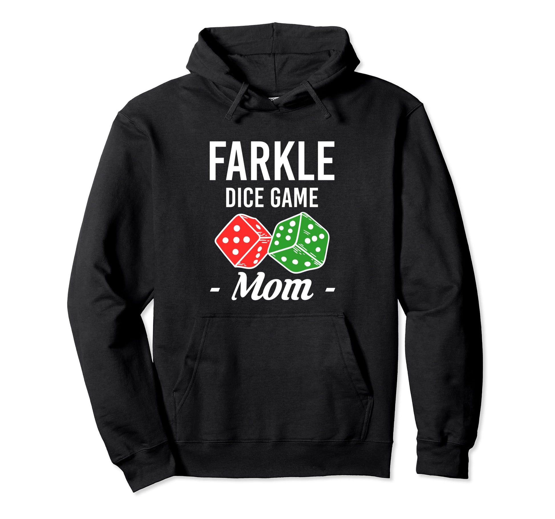 Dice Game Mom Farkle Player Dice Game Hoodie - Aesthetic Graphic Men Women - T-Shirt, Sweatshirt, Hoodie