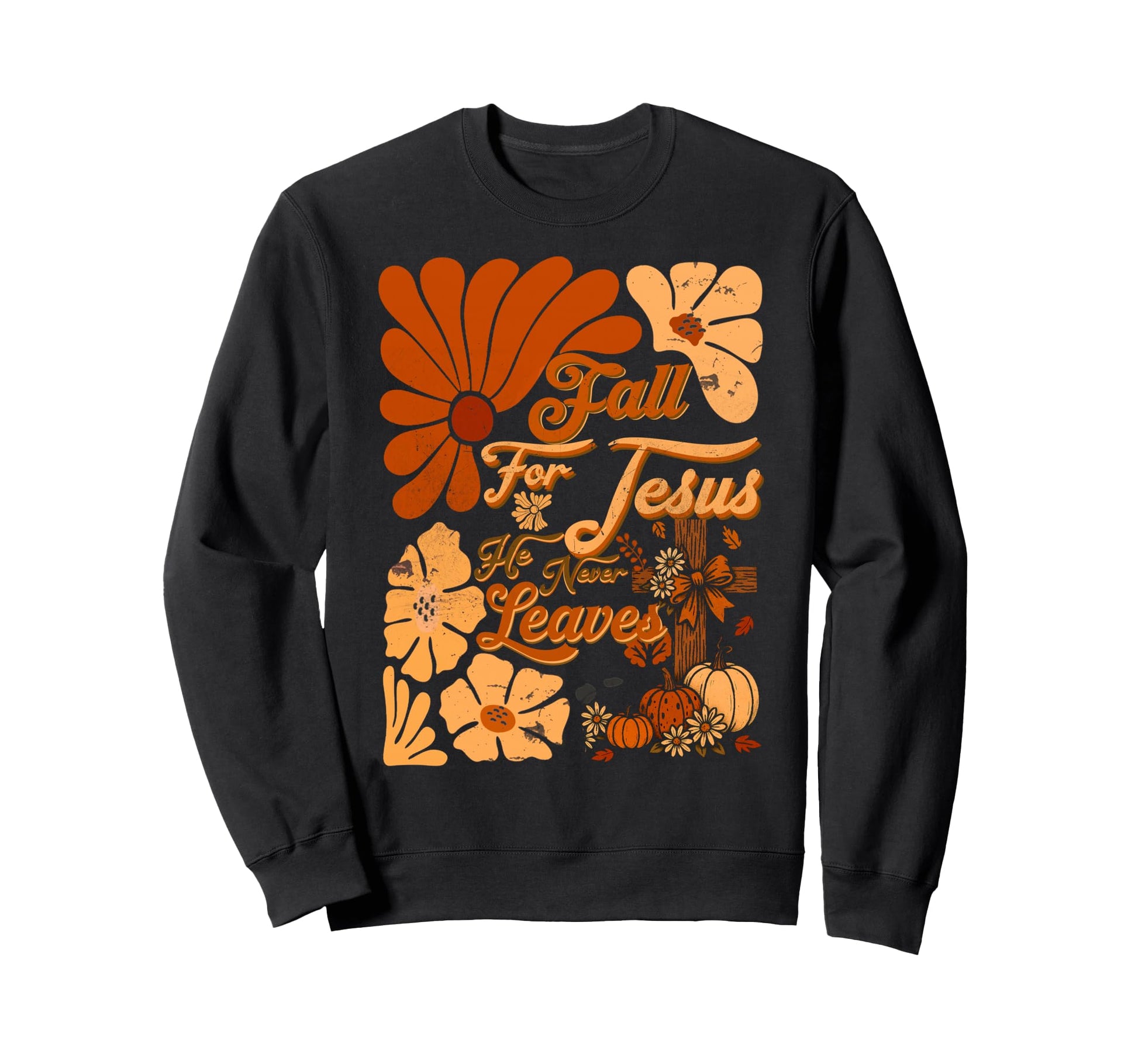 Boho Christian Thanksgiving Fall Sweatshirt - Trendy Graphic Men Women - T-Shirt, Sweatshirt, Hoodie