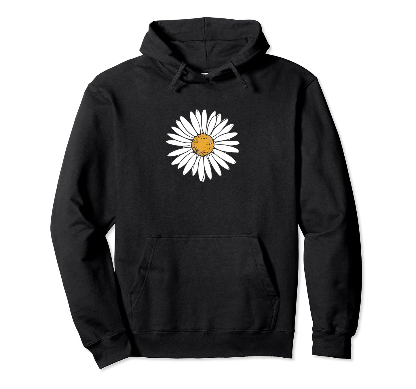 Boho Daisy Flower Botanical Wildflower Hoodie - Novelty Apparel Unisex - T-Shirt, Sweatshirt, Hoodie