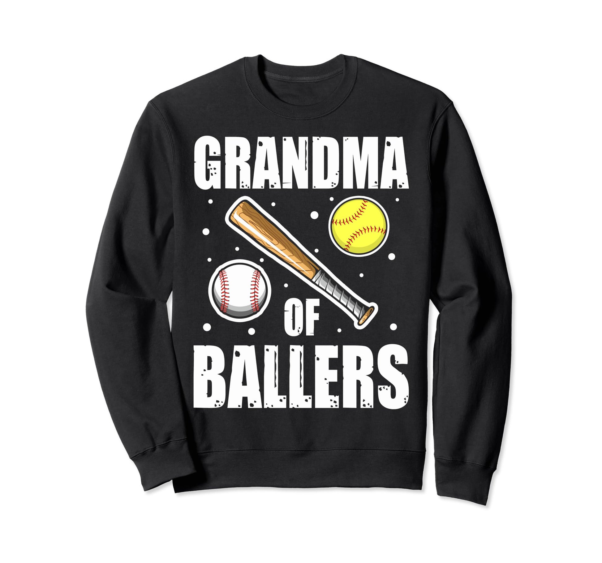 Baseball Grandma Grandson Baseball Sweatshirt - Novelty Apparel for Adults - T-Shirt, Sweatshirt, Hoodie