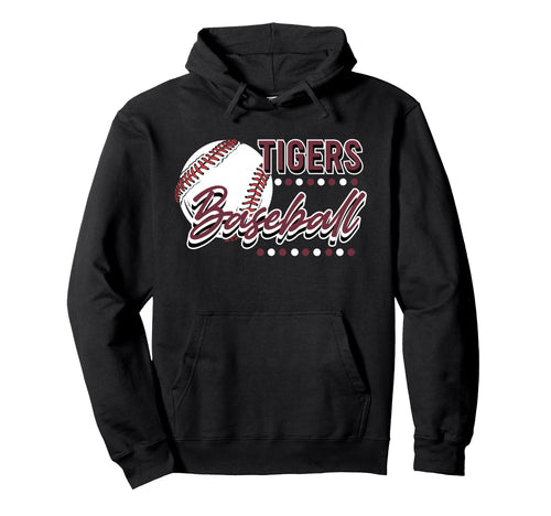 Tigers Baseball Mom Game Day School Hoodie - Unique Graphic Men Women - T-Shirt, Sweatshirt, Hoodie
