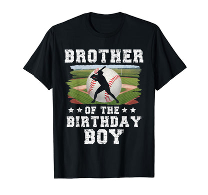 Brother Birthday Sport Baseball Lover T-Shirt - Unique Graphic Men Women - T-Shirt, Sweatshirt, Hoodie