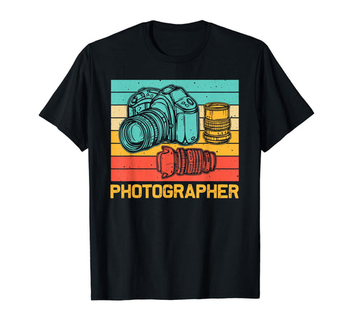 Photographer Photography Lover T-Shirt - Minimalist Print for Adults - T-Shirt, Sweatshirt, Hoodie