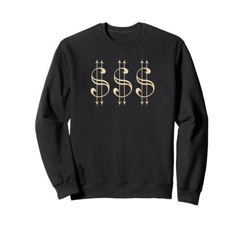 Dollar Sign Grunge Alternative Sweatshirt - Casual Everyday Wear Men Women - T-Shirt, Sweatshirt, Hoodie