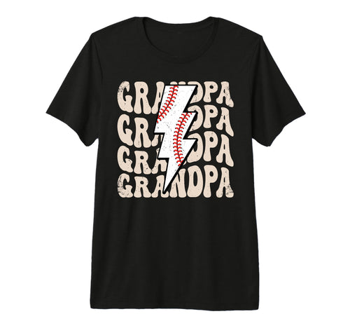 Lightning Groovy Proud Baseball T-Shirt - Novelty Apparel for Adults - T-Shirt, Sweatshirt, Hoodie