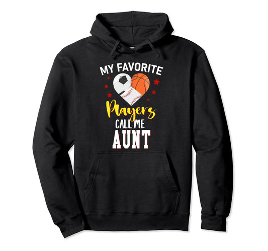 My Favorite Players Baseball Basketball Hoodie - Unique Graphic Men Women - T-Shirt, Sweatshirt, Hoodie